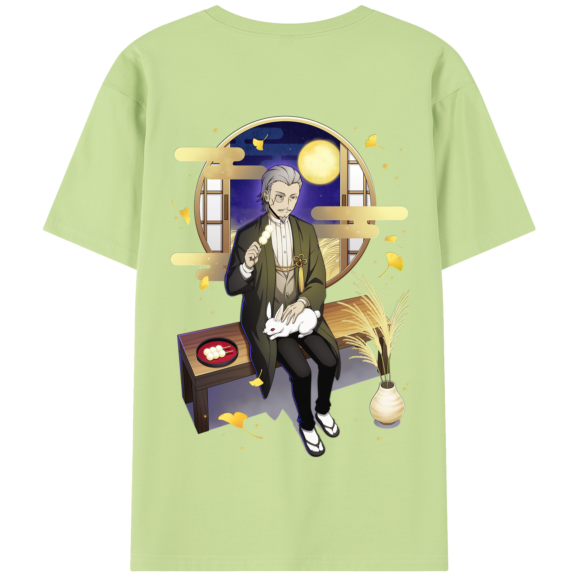 （画像用） 文豪ストレイドッグス Bungo Stray Dogs 綿100％半袖Tシャツ（背面プリント）